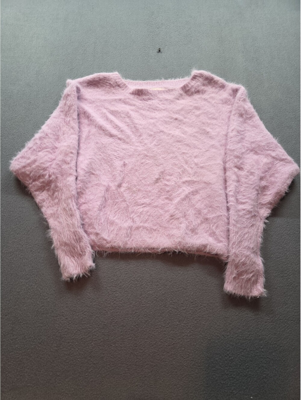 women's purple fuzzy textured pullover sweater by Jessica Simpson size XS